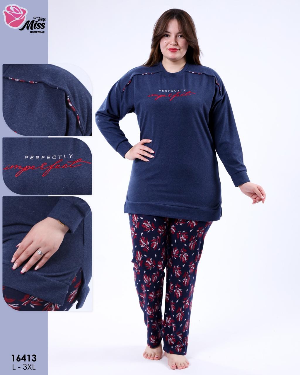 pyjama misse rose 2 pièce